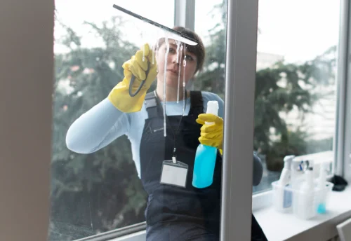 Nettoyage de vitres intérieures et extérieures à Saint-Léopardin-d'Augy